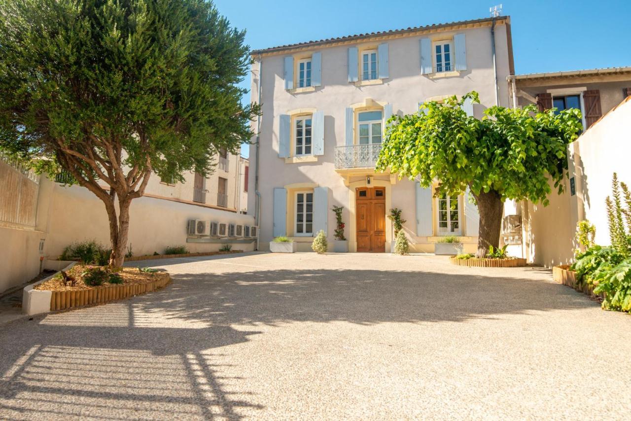 La Maison Des Vendangeurs En Ville Narbona Esterno foto